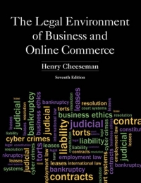 The Legal Environment of Business and Online Commerce (7th Edition) - Orginal Pdf